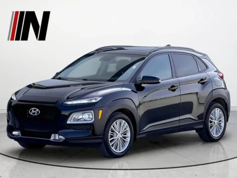 Black 2021 Hyundai Kona SEL Plus for sale in Noblesville, IN