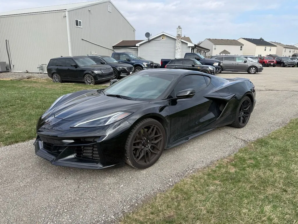 Black 2025 Chevrolet Corvette Z06 for sale in Noblesville, IN