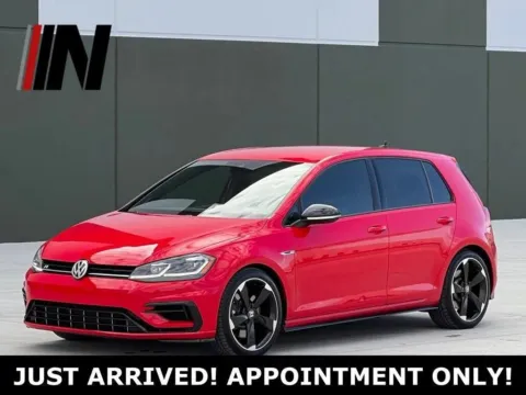 Red 2019 Volkswagen Golf R DCC & Navigation 4Motion for sale in Noblesville, IN
