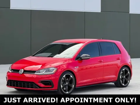 Red 2019 Volkswagen Golf R DCC & Navigation 4Motion for sale in Noblesville, IN