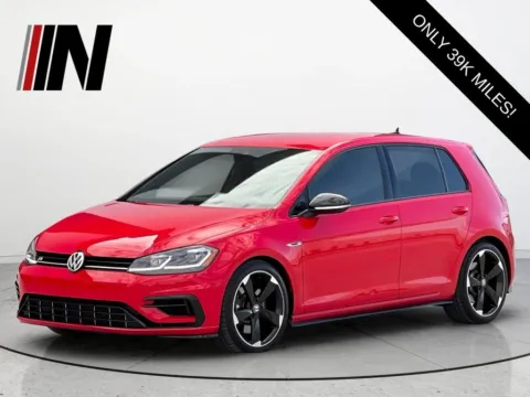 Red 2019 Volkswagen Golf R DCC & Navigation 4Motion for sale in Noblesville, IN