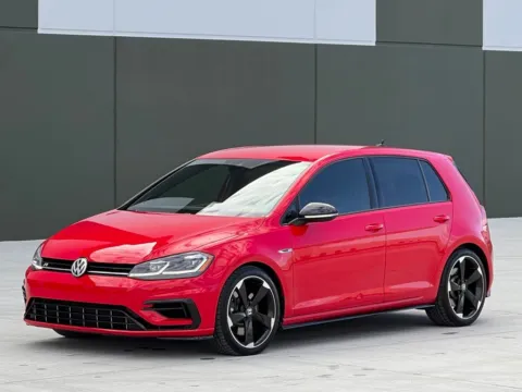 Red 2019 Volkswagen Golf R DCC & Navigation 4Motion for sale in Noblesville, IN