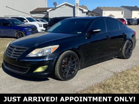 Black 2014 Hyundai Genesis 3.8 for sale in Noblesville, IN
