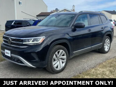 Black 2021 Volkswagen Atlas SEL for sale in Noblesville, IN