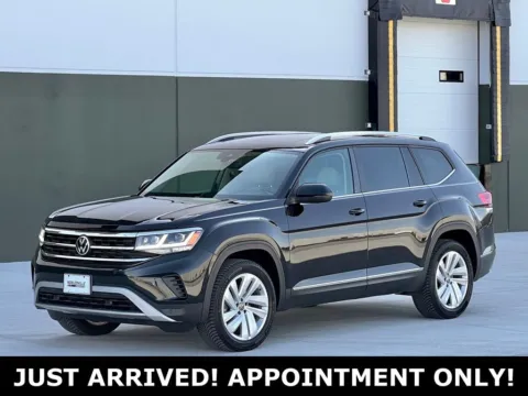 Black 2021 Volkswagen Atlas SEL for sale in Noblesville, IN