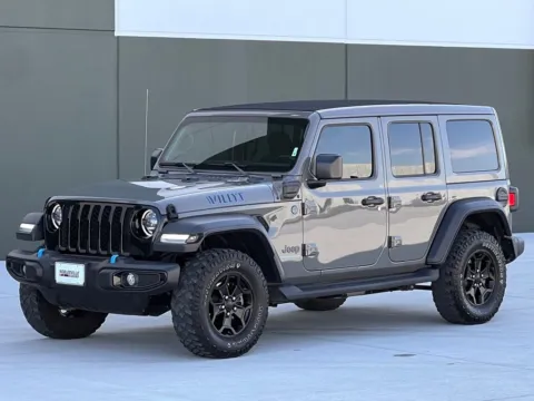 Gray 2023 Jeep Wrangler Base 4xe for sale in Noblesville, IN