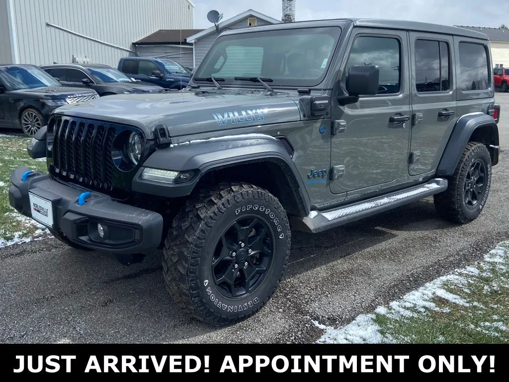 Gray 2023 Jeep Wrangler Base 4xe for sale in Noblesville, IN