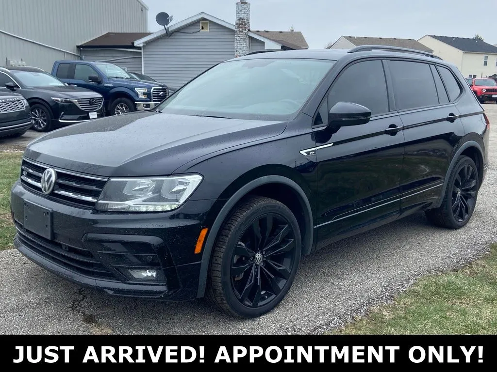 Black 2021 Volkswagen Tiguan 2.0T SE R-Line Black for sale in Noblesville, IN