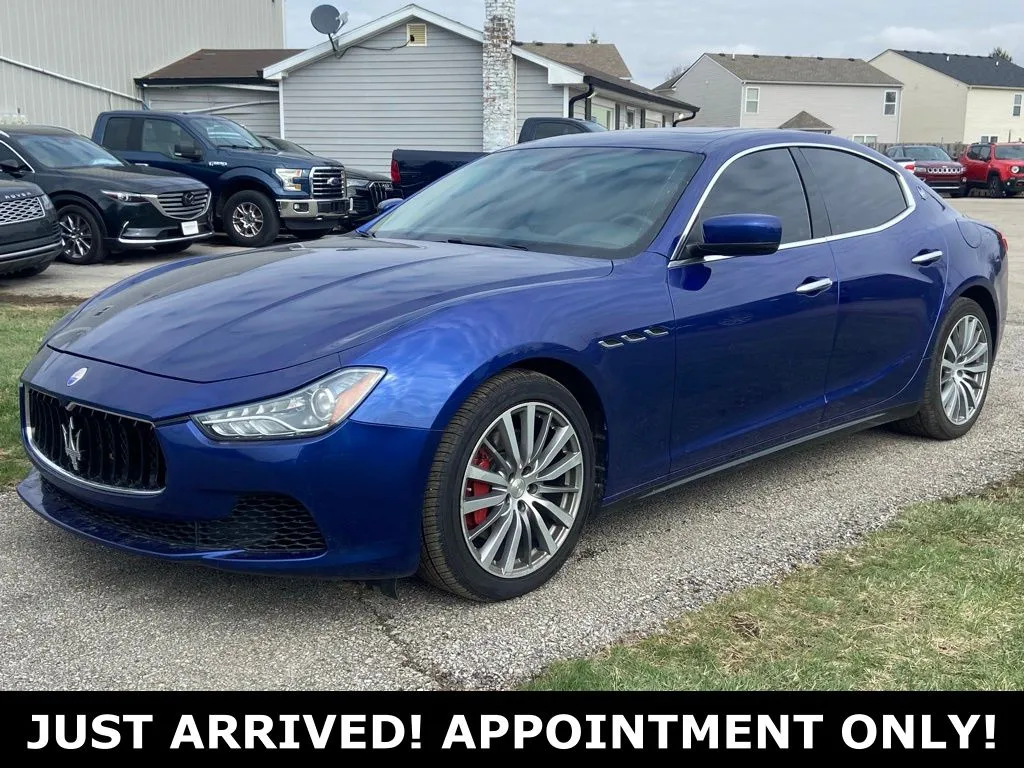 Blue 2016 Maserati Ghibli for sale in Noblesville, IN