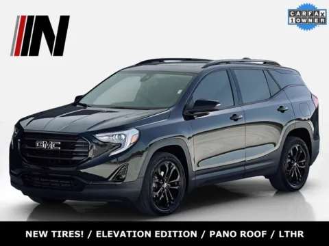 Black 2021 GMC Terrain SLT for sale in Noblesville, IN