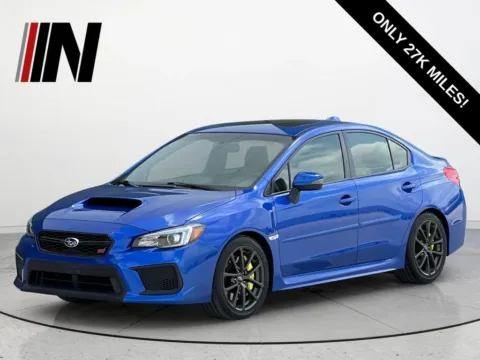 Blue 2018 Subaru WRX STi Limited for sale in Noblesville, IN