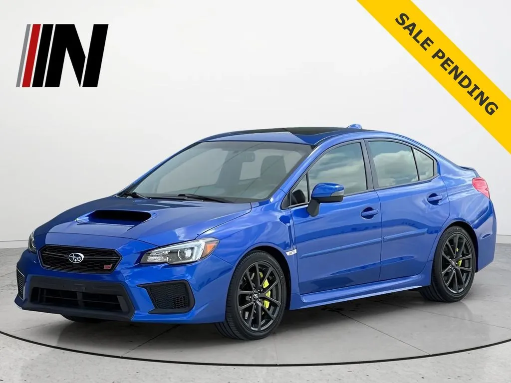 Blue 2018 Subaru WRX STi Limited for sale in Noblesville, IN