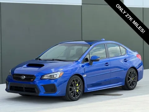 Blue 2018 Subaru WRX STi Limited for sale in Noblesville, IN
