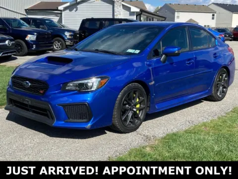 Blue 2018 Subaru WRX STi Limited for sale in Noblesville, IN