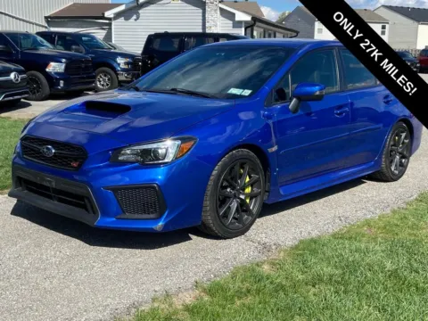 Blue 2018 Subaru WRX STi Limited for sale in Noblesville, IN