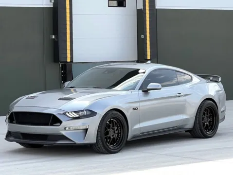 Silver 2021 Ford Mustang GT Premium for sale in Noblesville, IN