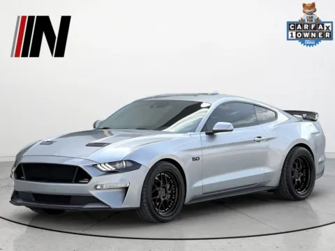 Silver 2021 Ford Mustang GT Premium for sale in Noblesville, IN