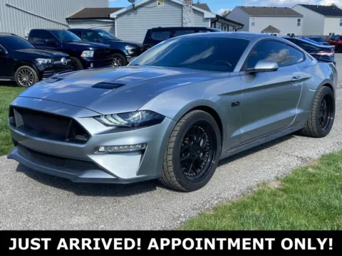 Silver 2021 Ford Mustang GT Premium for sale in Noblesville, IN