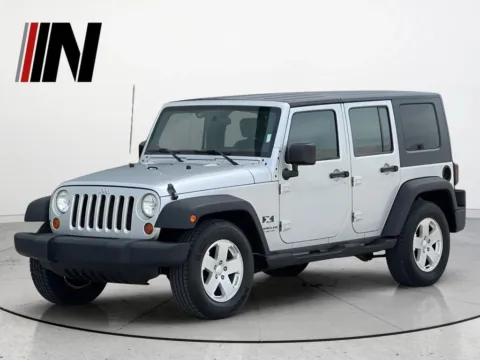 Silver 2007 Jeep Wrangler Unlimited X for sale in Noblesville, IN