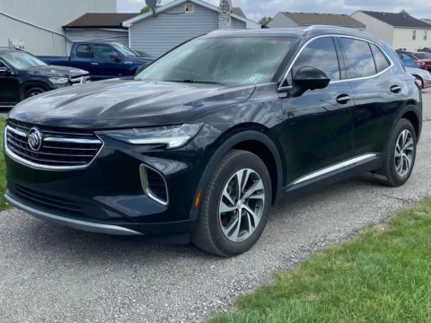 Black 2021 Buick Envision Essence for sale in Noblesville, IN