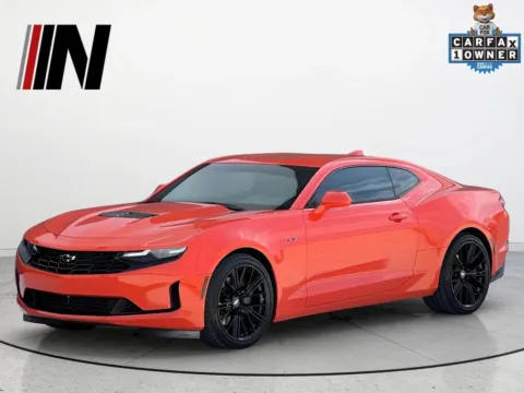 Orange 2021 Chevrolet Camaro LT1 for sale in Noblesville, IN