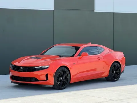 Orange 2021 Chevrolet Camaro LT1 for sale in Noblesville, IN