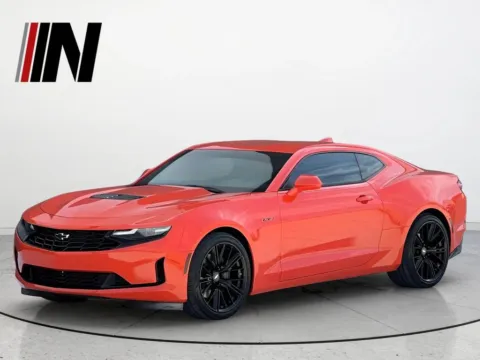 Orange 2021 Chevrolet Camaro LT1 for sale in Noblesville, IN