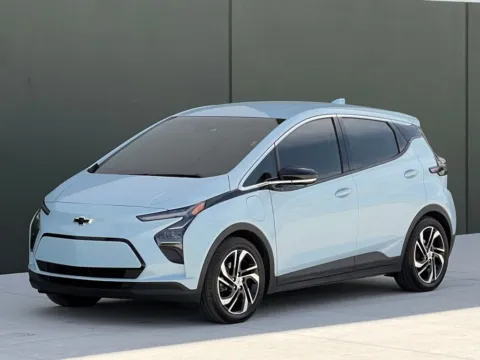 Blue 2023 Chevrolet Bolt EV 2LT for sale in Noblesville, IN