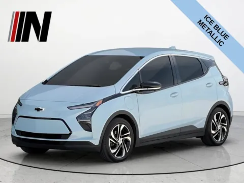 Blue 2023 Chevrolet Bolt EV 2LT for sale in Noblesville, IN