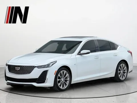 White 2021 Cadillac CT5 Premium Luxury for sale in Noblesville, IN