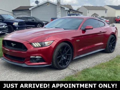 Red 2017 Ford Mustang GT Premium for sale in Noblesville, IN