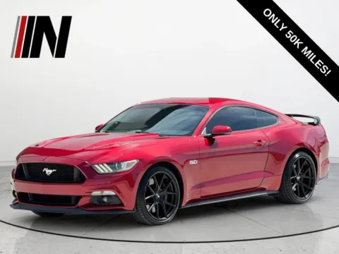 Red 2017 Ford Mustang GT Premium for sale in Noblesville, IN