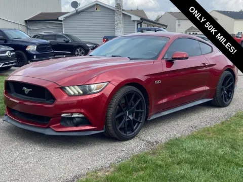 Red 2017 Ford Mustang GT Premium for sale in Noblesville, IN
