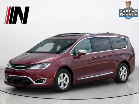 Red 2018 Chrysler Pacifica Hybrid Limited for sale in Noblesville, IN