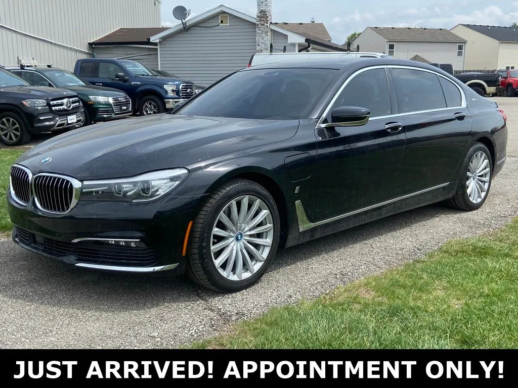 Black 2018 BMW 7 Series 740e xDrive iPerformance for sale in Noblesville, IN