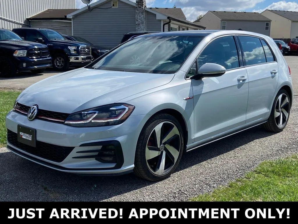 White 2020 Volkswagen Golf GTI 2.0T SE for sale in Noblesville, IN