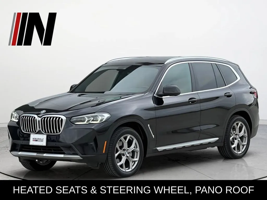 Black 2023 BMW X3 xDrive30i for sale in Noblesville, IN