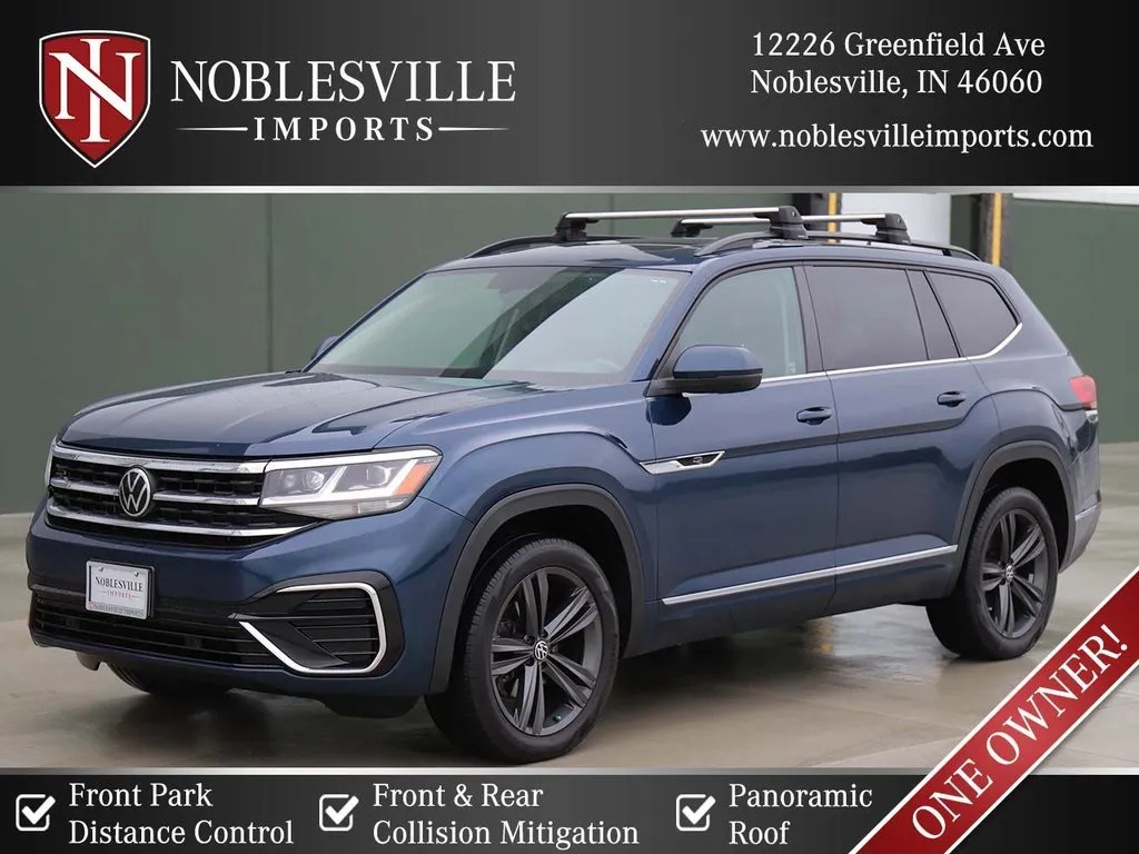 Used 2021 Volkswagen Atlas 3.6L V6 SE w/Technology R-Line
