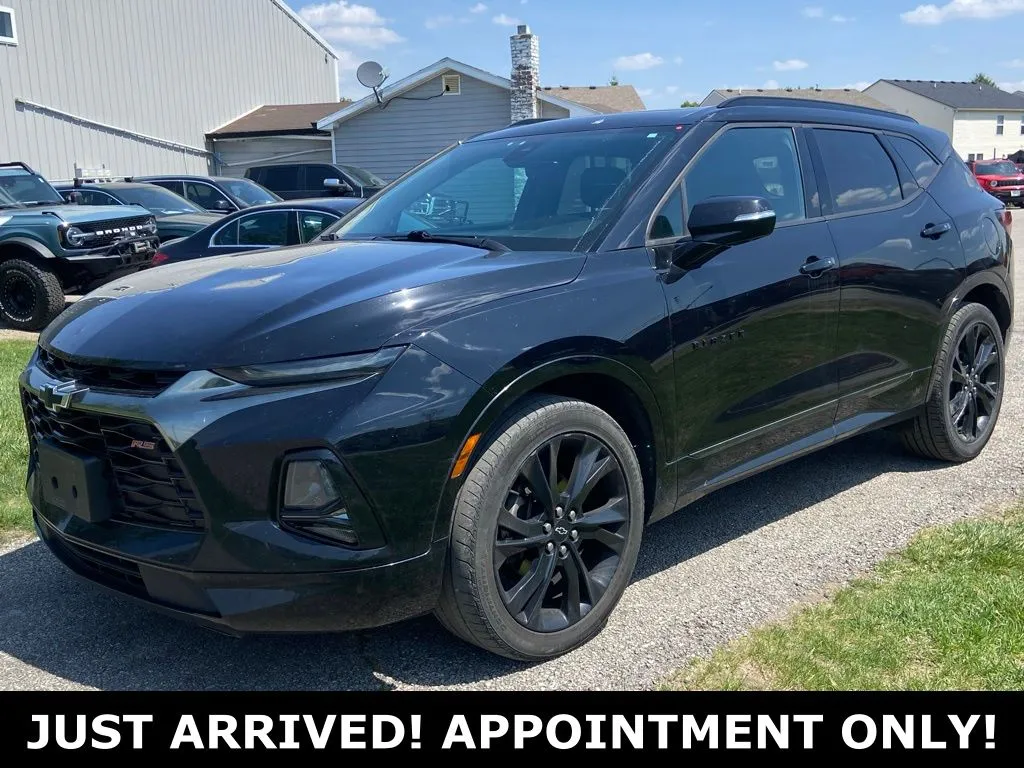 Black 2019 Chevrolet Blazer RS for sale in Noblesville, IN
