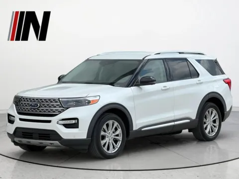 White 2020 Ford Explorer Limited for sale in Noblesville, IN