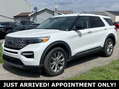 White 2020 Ford Explorer Limited for sale in Noblesville, IN