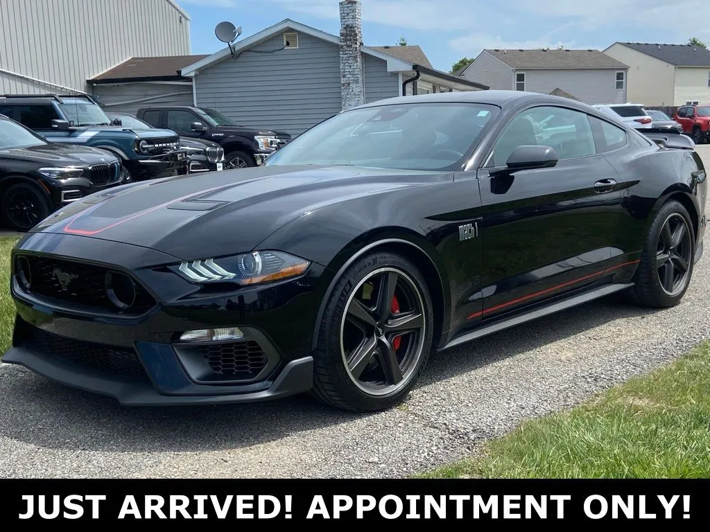 Black 2021 Ford Mustang Mach 1 for sale in Noblesville, IN