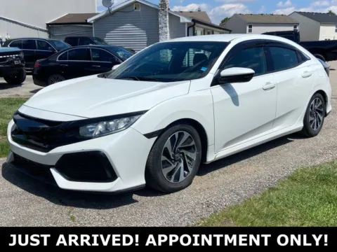White 2017 Honda Civic LX for sale in Noblesville, IN