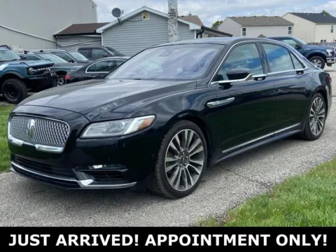 Black 2019 Lincoln Continental Reserve for sale in Noblesville, IN