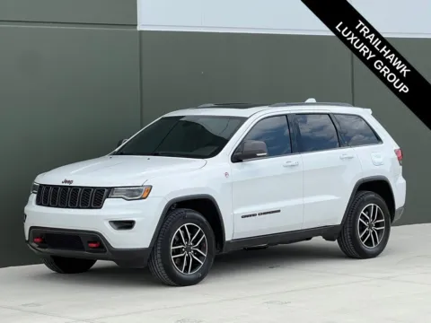 White 2019 Jeep Grand Cherokee Trailhawk for sale in Noblesville, IN