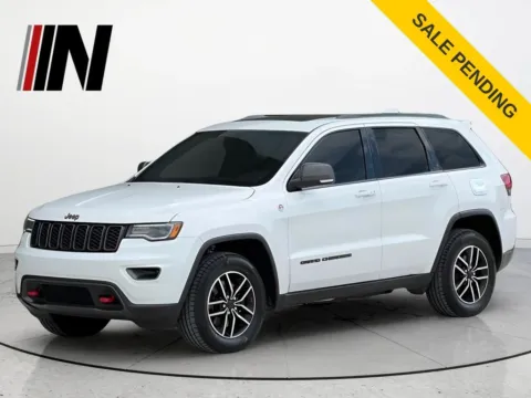 White 2019 Jeep Grand Cherokee Trailhawk for sale in Noblesville, IN