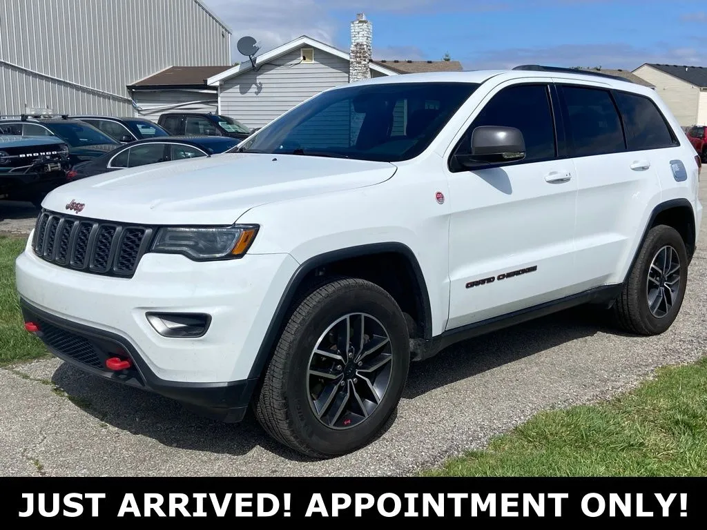 White 2019 Jeep Grand Cherokee Trailhawk for sale in Noblesville, IN