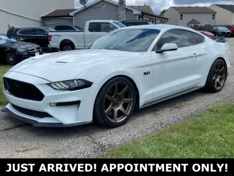 White 2019 Ford Mustang GT Premium for sale in Noblesville, IN