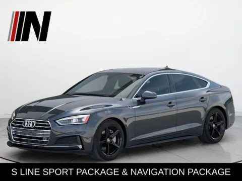 Gray 2018 Audi A5 2.0T Premium Plus for sale in Noblesville, IN