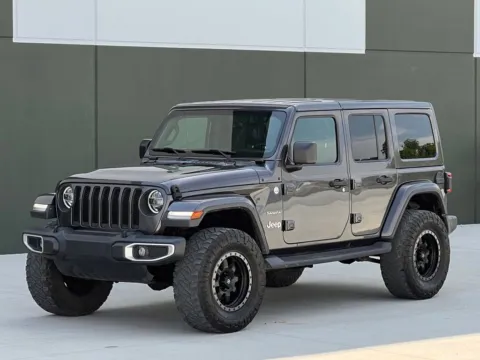Gray 2020 Jeep Wrangler Unlimited Sahara for sale in Noblesville, IN
